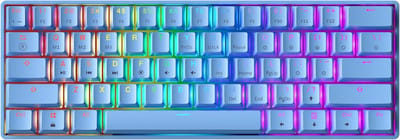 Mechanisch Gaming Toetsenbord 61 Toetsen RGB Verlicht Bedraad Programmeerbaar voor PC/Mac
