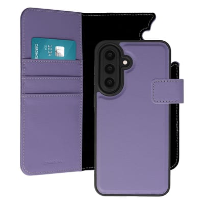 imoshion Hoesje - Geschikt voor Samsung Galaxy A57 (5G) - Uitneembare 2-in-1 Luxe Bookcase - Paars