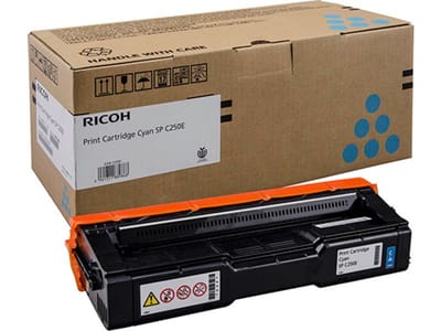 Ricoh type SP C250E toner cartridge cyaan (origineel)
