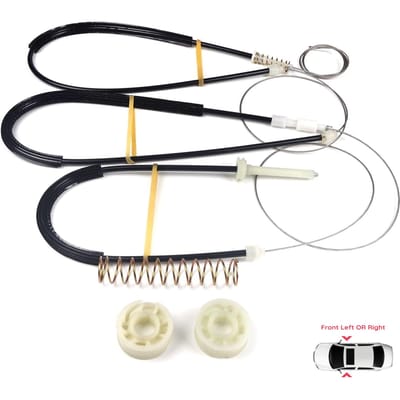 BWR5444 Reparatieset Raammechanisme Voordeur voor Bentley Continental MK1 GT GTC 3W 393 394 2003-2011 Coupé Cabriolet