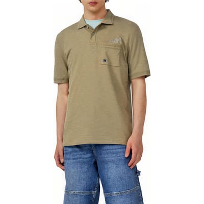 s.Oliver  Polos Green Größe: S | Poloshirts Outlet | Herren | Grün