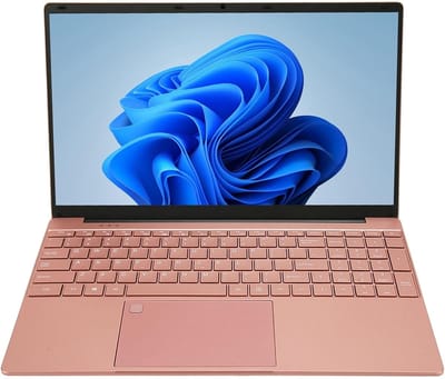 Draagbare Laptop - Zakelijk Model - Mobiel Werken - Vingerafdruk Ontgrendeling - 15.6 Inch - Roze