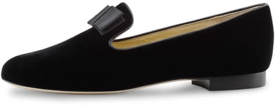 Werner Kern Lee Zwarte Loafers voor Dames – Instappers Fluweel – Nette Schoenen - Damesschoenen Zwart - Werner Kern Ballerinas - Zwart - 38.5