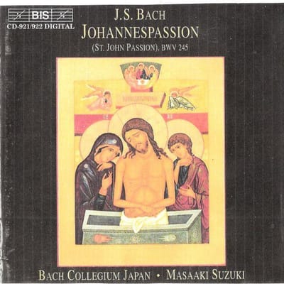 Bach Collegium Japan, Masaaki Suzuki - J.S. Bach: Johannes-Passion (2 CD)