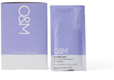 OM - Clean Tone Color Mask Platinum 12 x 30ml