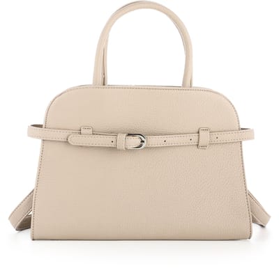 Michelle Bags & Accessoires - Dameshandtas - Taupe - PU - 30x20 cm