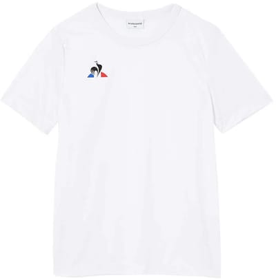 Le Coq Sportif Match 1 T-shirt Met Korte Mouwen Wit 12 Years Jongen