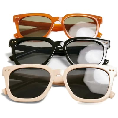 Urban Classics - Chicago 3Pack Zonnebril - Multicolours