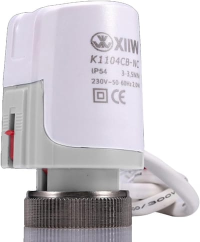 Servomotor Vloerverwarming 230V Thermische Aandrijving NC M30 x 1.5