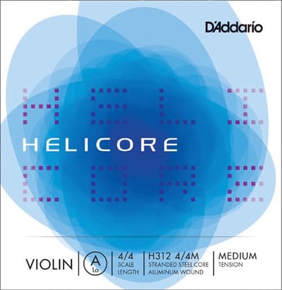 D'Addario H312 4/4M Helicore viool losse A snaar Medium