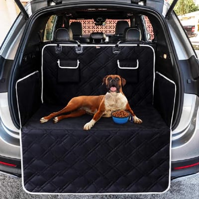 Honden Autostoel Hoes voor achterbank, waterdichte autostoelbeschermer voor honden met zijflappen, krasbestendige hondenachterbankhoes, duurzame antislip hondenhangmat
