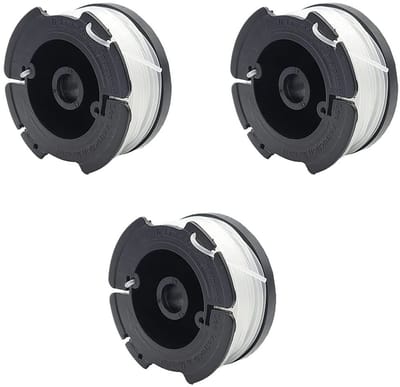 Store_8 - Spoel Lijn - Grastrimmer Vervangingsspoel - 30ft - Auto-Feed Lijnen - Geschikt voor Black Decker - 3 Pack