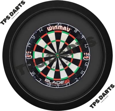Tps Dartbord verlichting - Premium XXL Zwart - Led Dartbord verlichting - Led surround dartbord verlichting- dartbord -dartbord verlichting - dartbord verlichting xl
