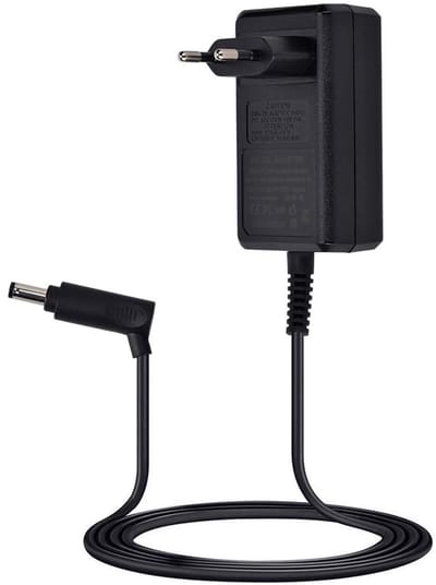 Geschikt voor Netstroomadapter voor Dyson stofzuiger V6 V7 V8 DC58 DC59 DC61 DC62 SV03 SV04 SV05 SV06, acculader 26,1 V / 780 mA, Europese standaardstekker