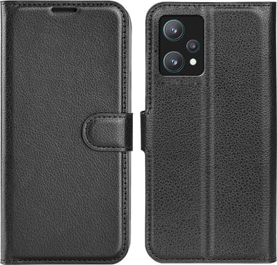 Coverup Hoesje - Geschikt voor OnePlus Nord CE 2 Lite Hoesje - Coverup Book Case - Zwart