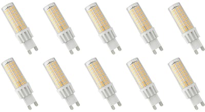 Spectrum LED Insteeklampje G9 7W - 230V - 780 Lumen - 4000K Neutraal Wit - Natuurlijk Licht - Energiezuinig - 10 stuks