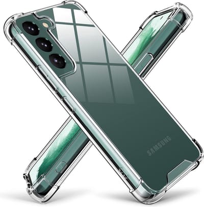 Cityhoesje–Anti Shock – geschikt voor Samsung S22 Plus – Backcover Transparant