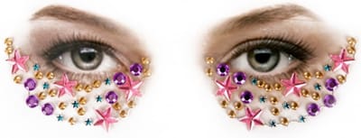 Face & Body Jewels - Gezicht Sticker - FESTIVAL - CARNAVAL - PRIDE - Sea World Multi Colour