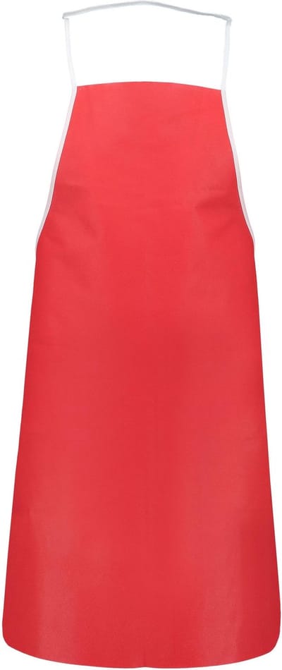 Benza Schort - Rood - 60 x 80 cm - éénmalig gebruik - 10 stuks