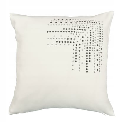 Panama Decor Sierkussenhoes 45x45 cm Ecru - Stijlvol & Vlekbestendig