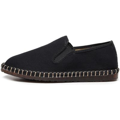 Chaussures pour hommes Couture Chaussures simples Chaussures de papa Semelle Melaleuca Chaussures en tissu Cousues à la main Printemps et automne Chaussures pour hommes à enfiler 42