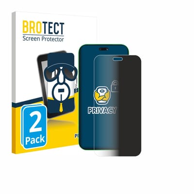 BROTECT - privacy screenprotector voor Huawei Nova 15 Ultra - Folie Beschermfolie Blauwlichtfilter 2 Stuks
