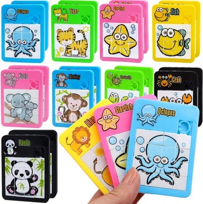 Set van 20 Mini Puzzels voor Kinderen - Verjaardagscadeautjes en Traktaties