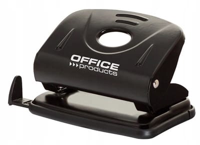Perforator 2-gaats, 25 vel, zwart
