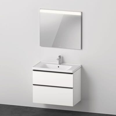 Duravit D-Neo furniture set with square mirror 80 cm DE011301818