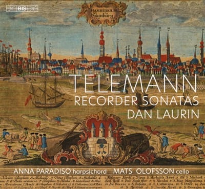 Dan Laurin, Anna Paradiso, Mats Olofsson - Telemann Recorder (SACD)