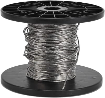 100m Hoogspannings Hekdraad van Aluminium Magnesiumlegering met Hoge Elasticiteit voor Tuinhek en Dierenbeveiliging