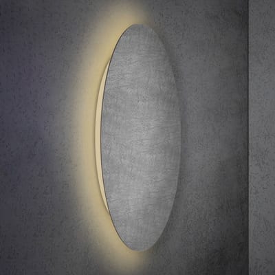 Escale LED wandlamp, betonlook, Ø 95 cm