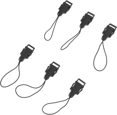 QD Connectoren - Camera Clips - Camera Beveiligen - Snelle Ontkoppeling - 20 Stuks - Zwart