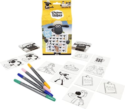 DIY Tekenset Shaun Memoriespel