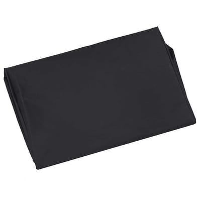 vidaXL - Tuinwagenvoering - 81x41x40 - cm - stof - zwart
