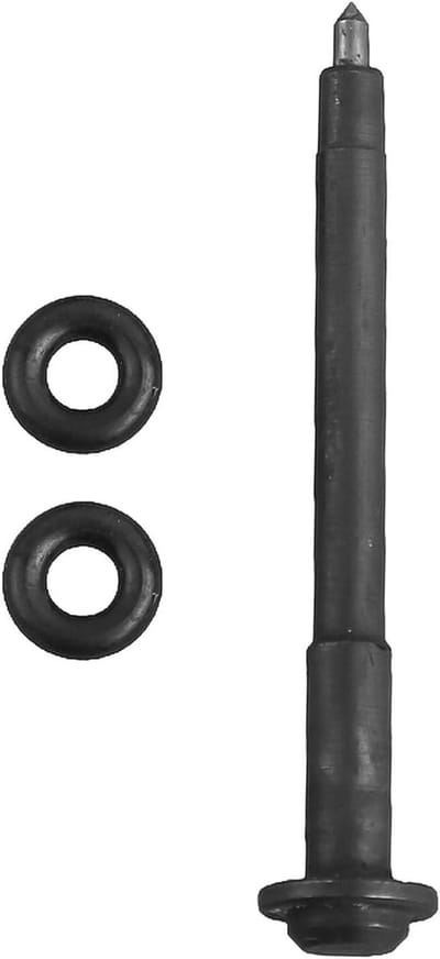 Precisie Tip - Graveerpen Onderdeel - Gedetailleerd Graveren - Nauwkeurige Gravure - 42mm - Zwart