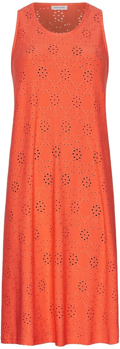 Pastunette - Jurk - Coastal Coral - Mouwloos - Oranje - Maat 36