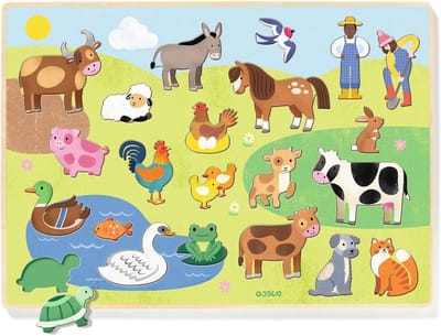 Houten Puzzel - Educatief Speelgoed - Kind Ontwikkeling - Stevige Houten Onderdelen - Niet Gespecificeerd - Meerkleurig