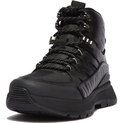 FitFlop FitFlop Neo-D-Hyker Leather-Mix Outdoor Boots ZWART - Maat 36