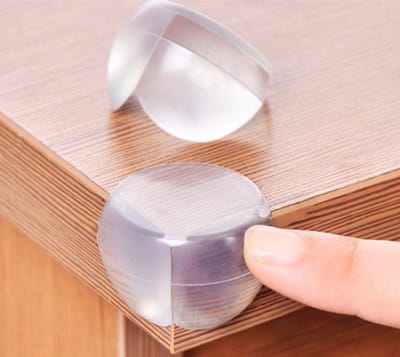 8x Hoek tafel bescherming voor kinderen Tafelpunt Berschermer voor baby's / HaverCo