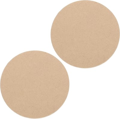 Pottenbakkers Schijven - Draaiplateau - Keramiek Maken - Houtvezel Materiaal - 127mm Diameter - Bruin