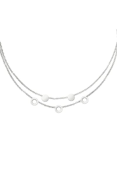 Ketting It's Mutual - Zilver - RVS - verstelbaar