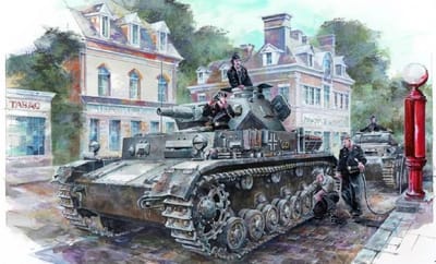 Dragon Modelbouwpakket Militaire voertuigen - 6291 Pz.Kpfw. IV Ausf. C Tank Plastic - 1:35 - Modelbouw