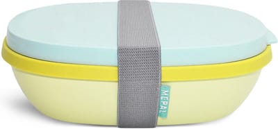 Mepal Lunchbox. Ellipse Duo Lemon Vibe. Mepal Broodtrommel.