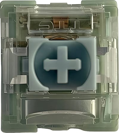 TTC Bluish White Silent V2 Mechanische Switches - Silent Tactile - 30 stuks