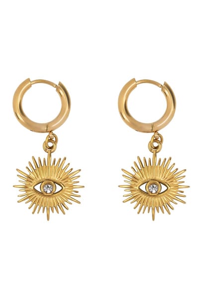 Chic by Lirette - Oorbellen Astral Queen - Goud