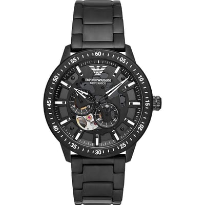 Emporio Armani Mario Heren Zwarte Horloge AR60054