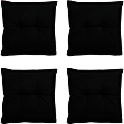 Madison - Zitkussen Panama black - Ca. 50x50 cm - Set van 4