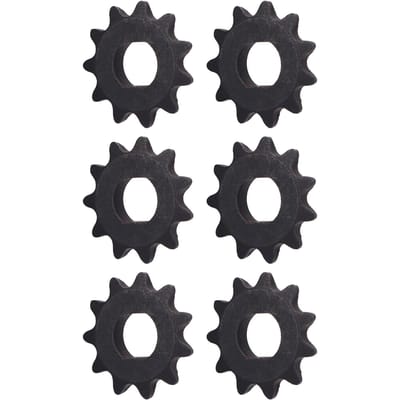 Pignon de moteur 11 dents Chaîne 25H Diamètre intérieur 10 mm Acier Pignon de moteur avec trou H Métal Chaîne H Pignon de moteur