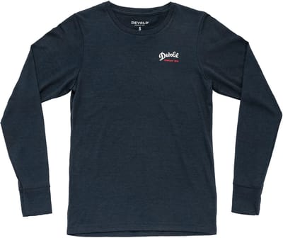 Devold Of Norway Classic T-shirt Met Lange Mouwen Blauw L Vrouw
